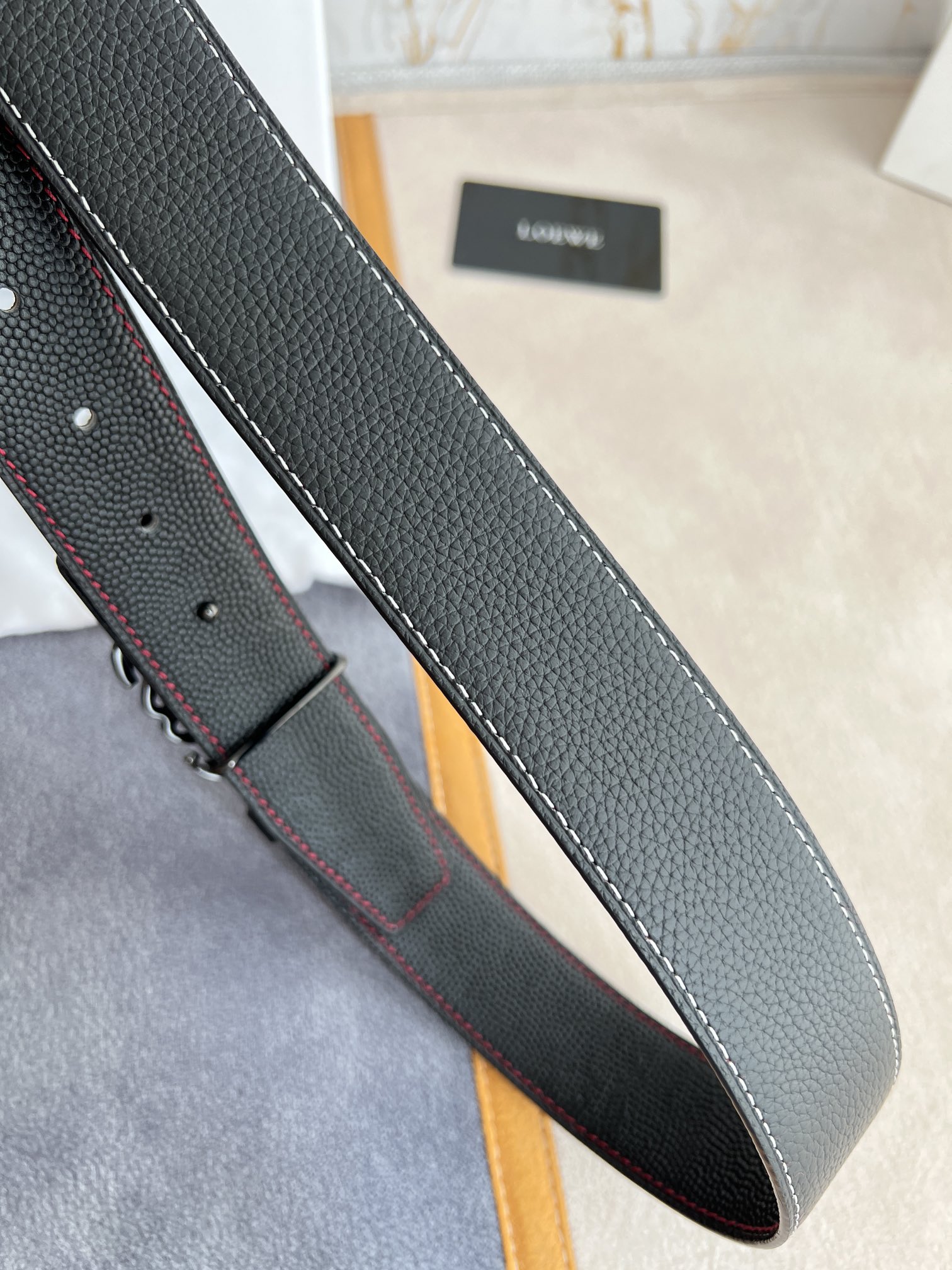Loewe Leather Belts 1:1 Mirror Version