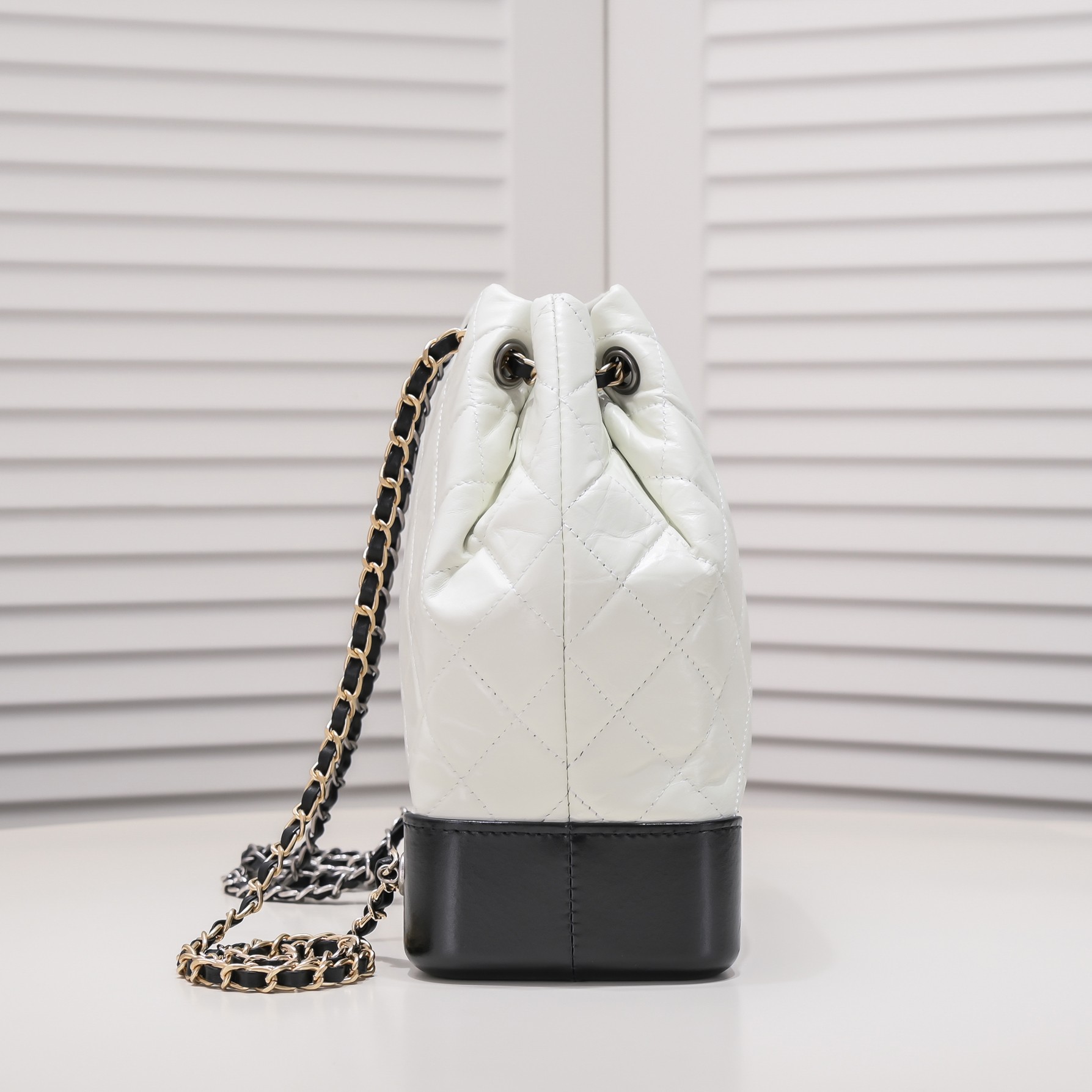 Chanel 17 Gabrielle Stray Backpack Shoulder Bag Handbag