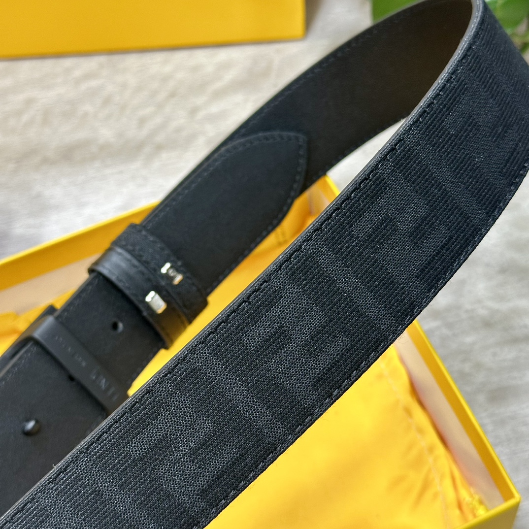 Fendi Leather Belts 1:1 Mirror Version