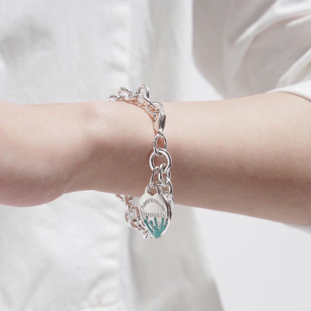 Tiffany Return To Tiffany, Inked Heart Tag Bracelet