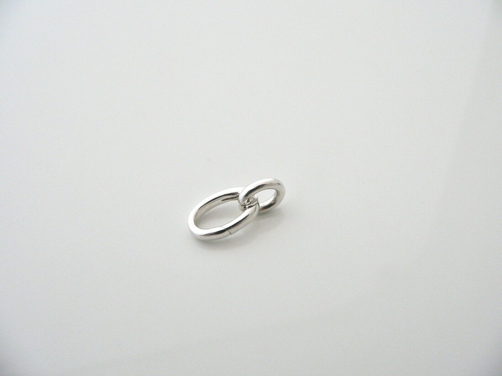 Tiffany & Co Bracelet Necklace Oval Extender Clasp Link Versatile Gift 0.75 Inch