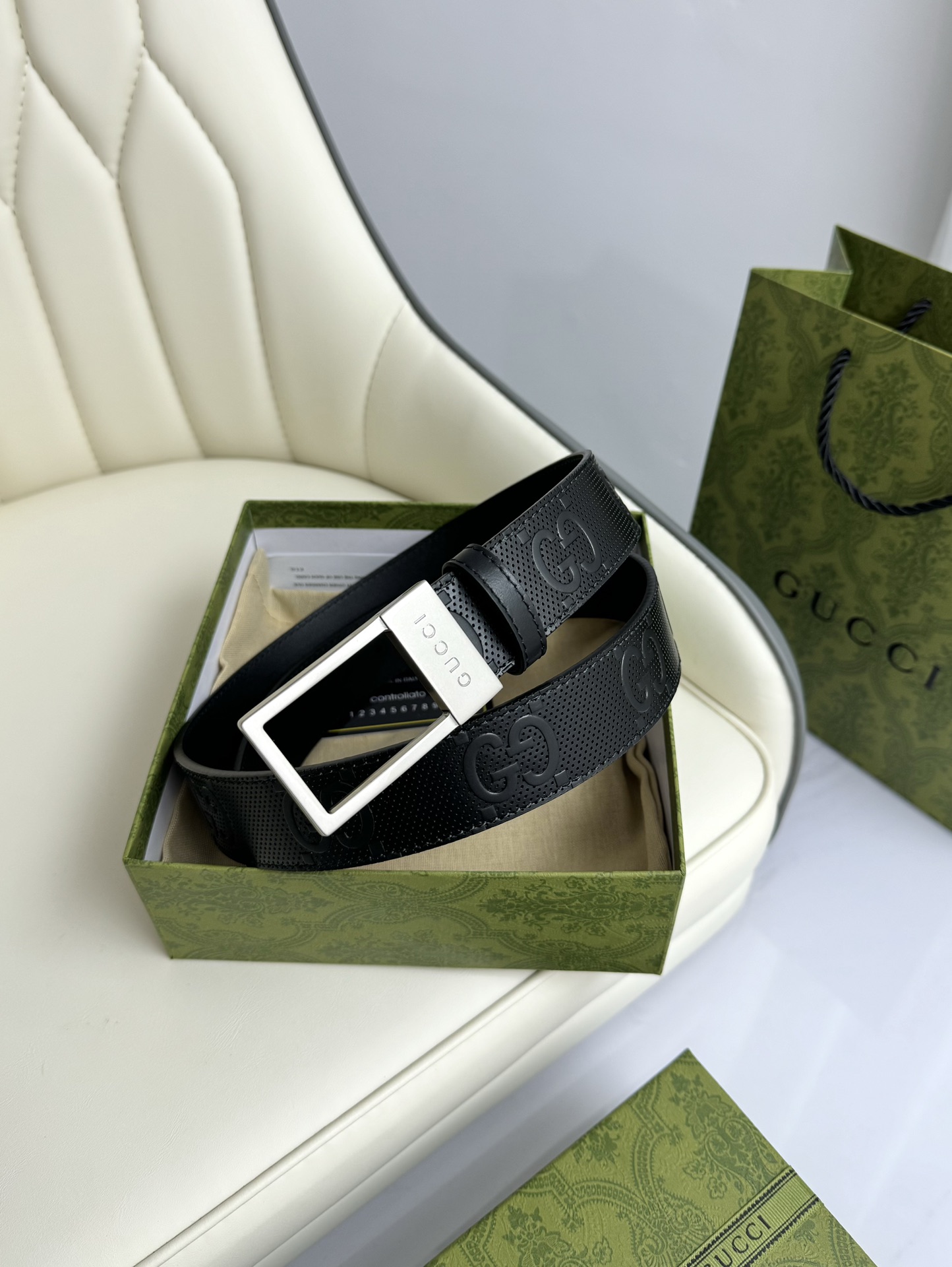 Gucci Leather Belts 1:1 Mirror Version