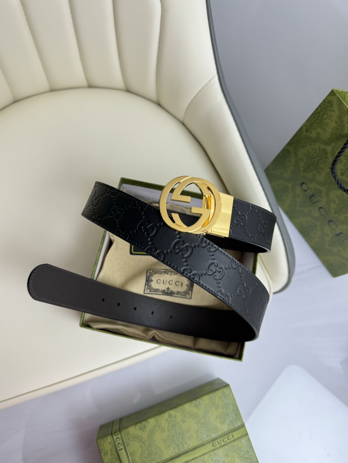 Gucci Leather Belts 1:1 Mirror Version