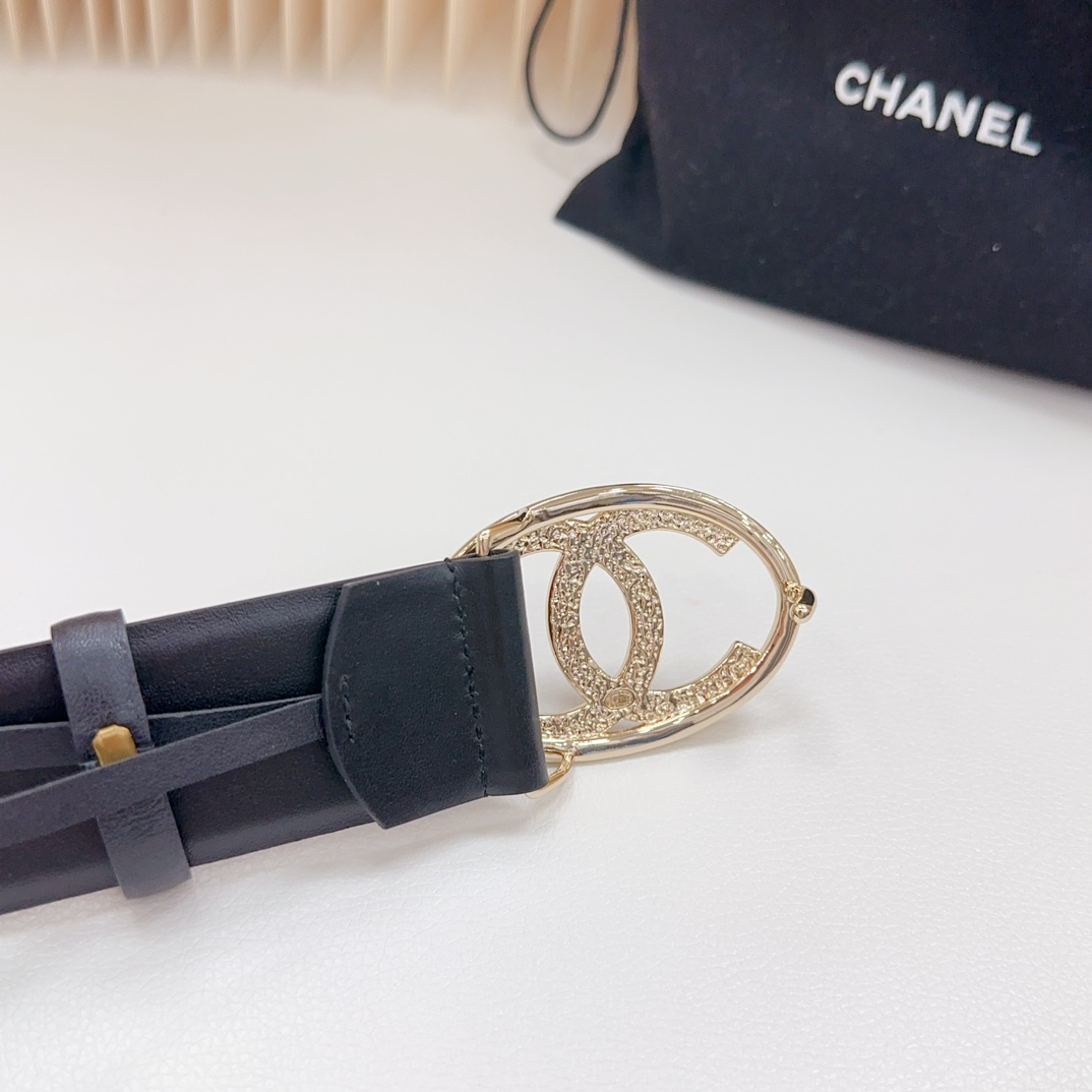 Chanel Leather Belts 1:1 Mirror Version