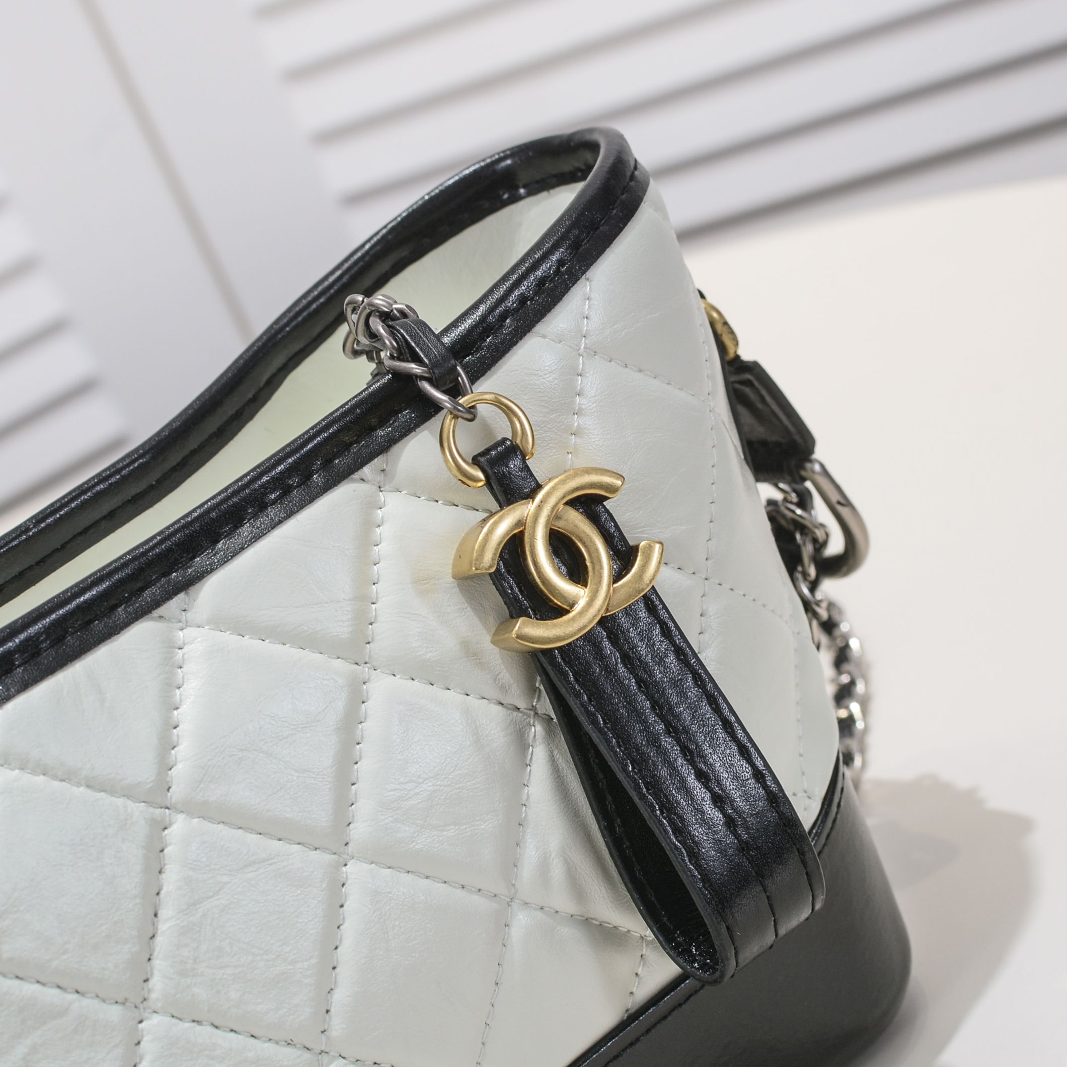 Chanel CC Gabrielle Tramp Bag Shoulder Bag Handbag