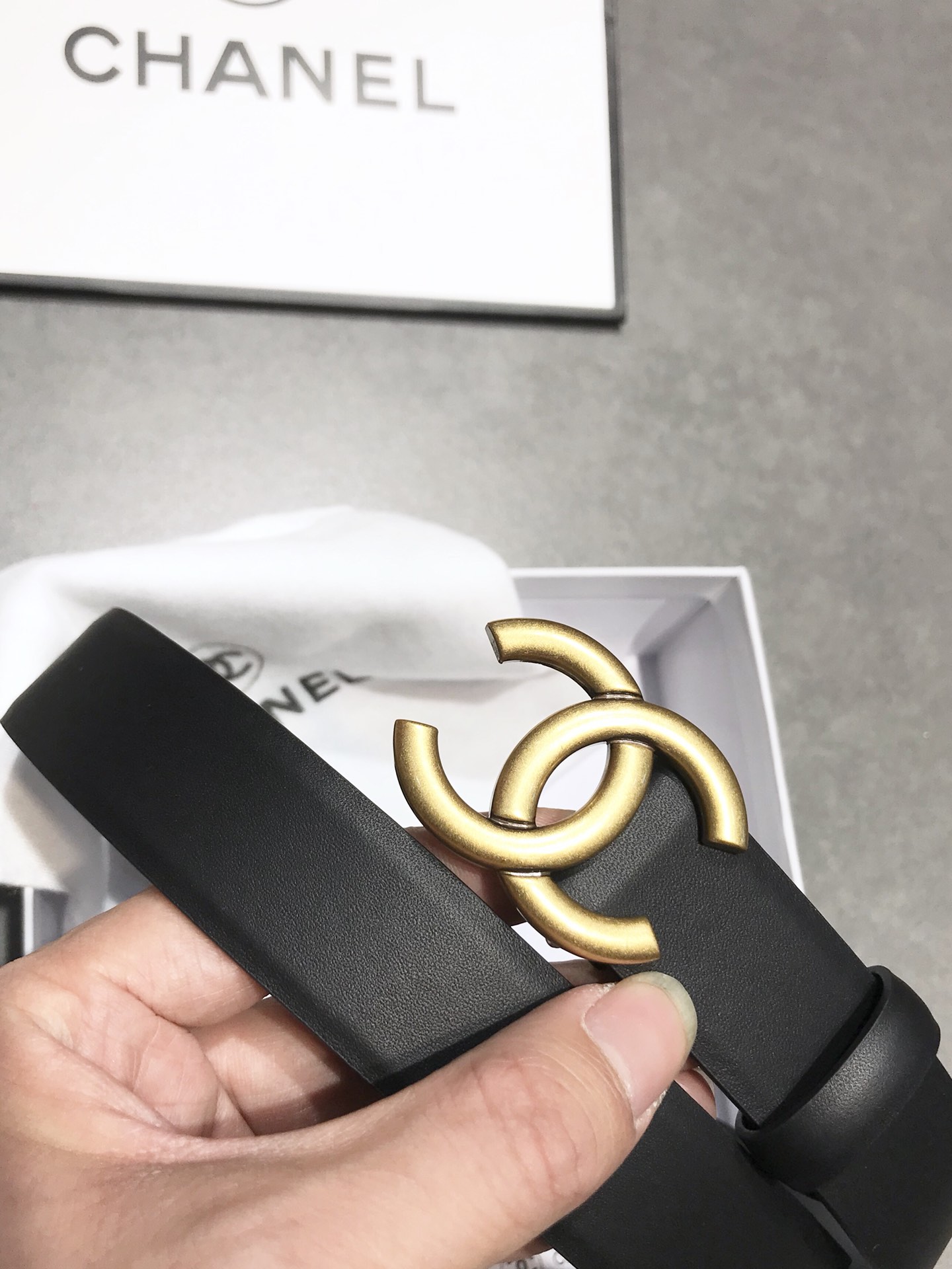 Chanel Leather Belts 1:1 Mirror Version