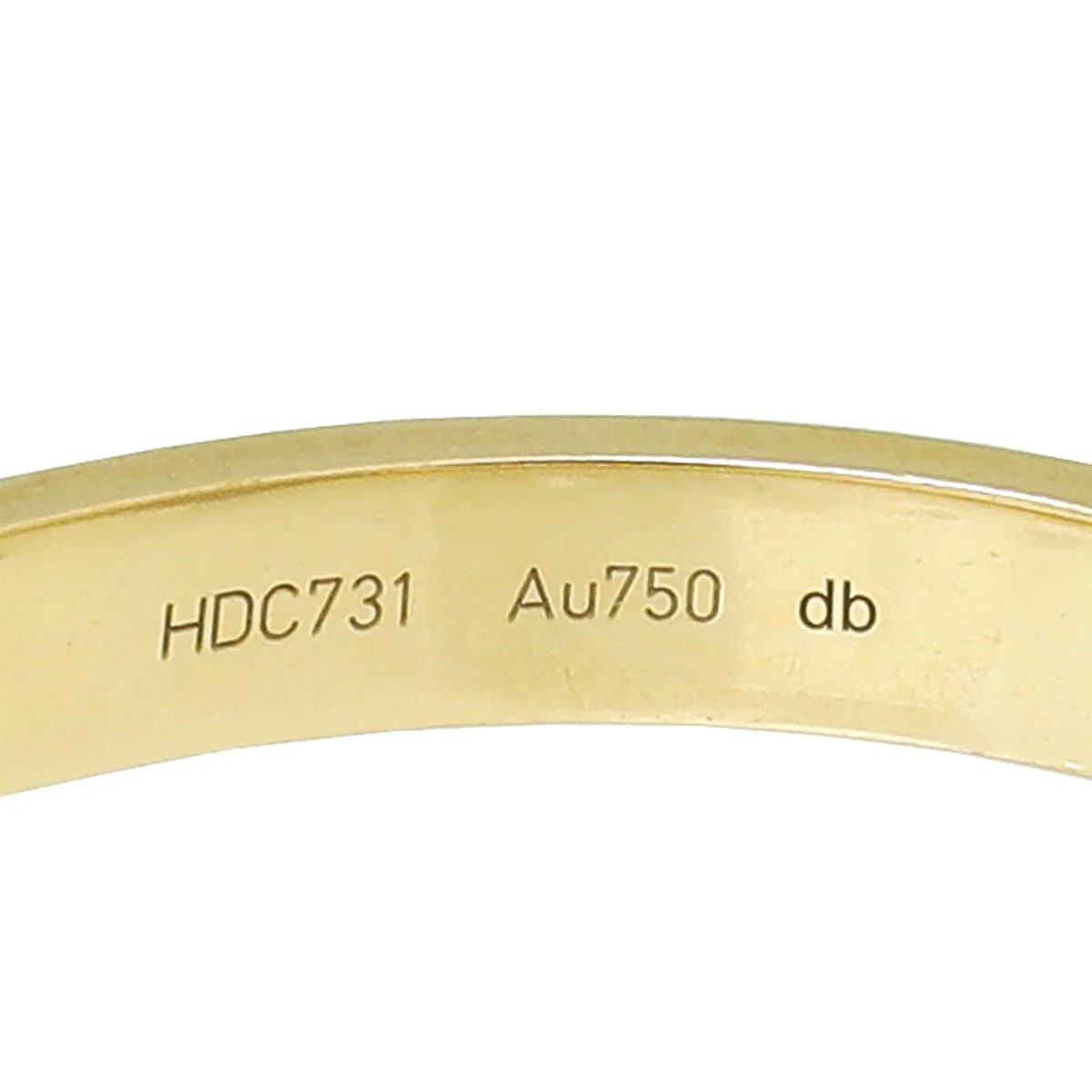 Cartier 18K Yellow Gold Love Classic Bracelet 17