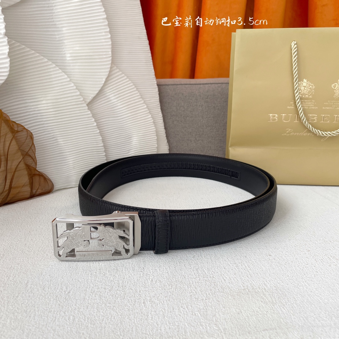 Burberry Leather Belts 1:1 Mirror Version