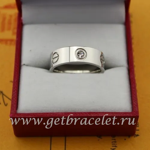 Replica Cartier Love Ring White Gold With 3 Diamonds B4032500
