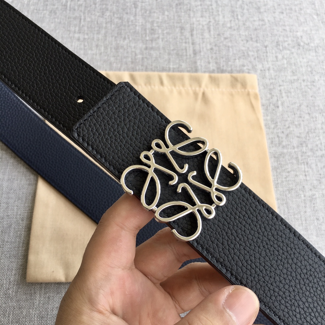 Loewe Leather Belts 1:1 Mirror Version