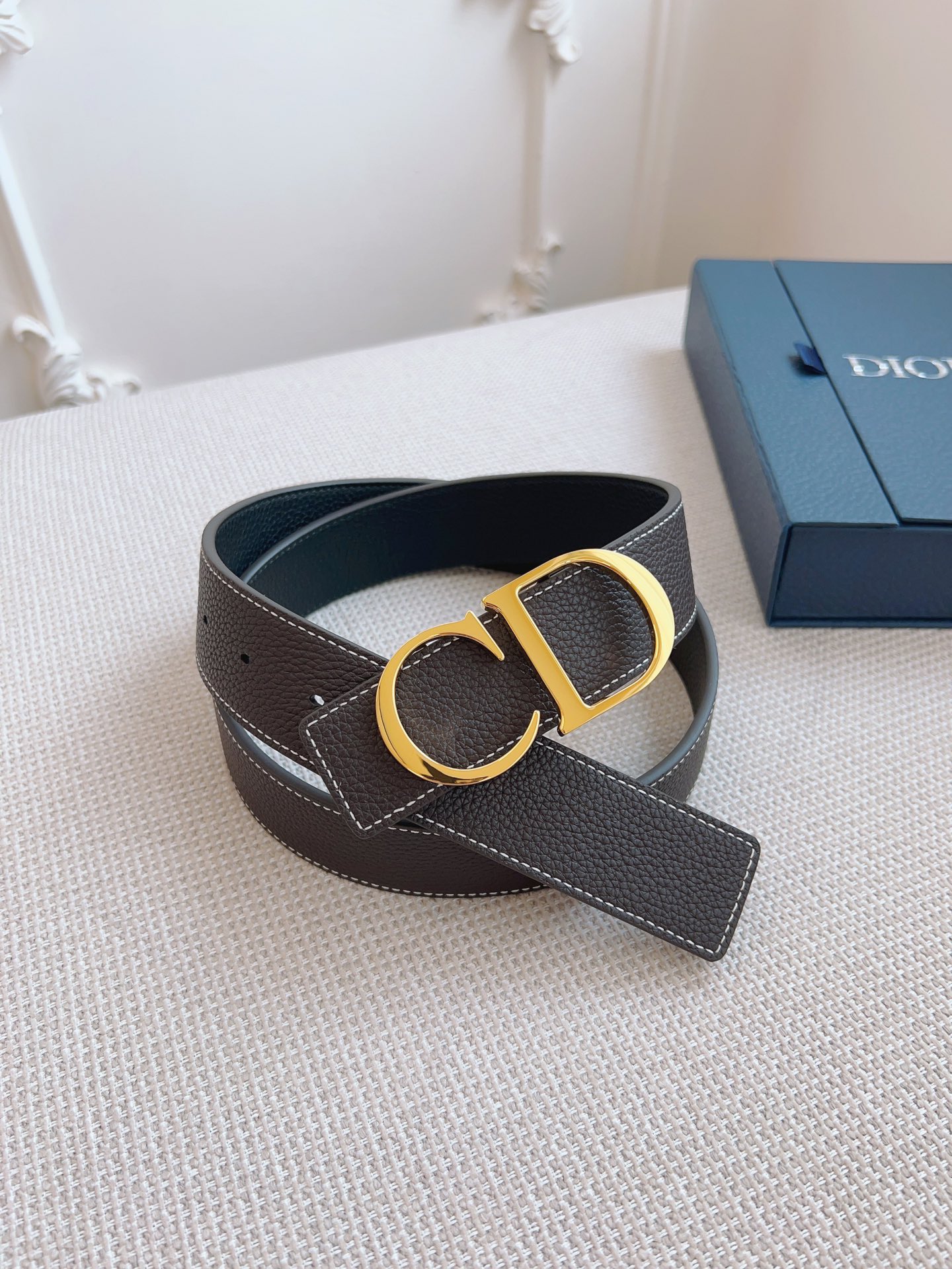 Dior Leather Belts 1:1 Mirror Version