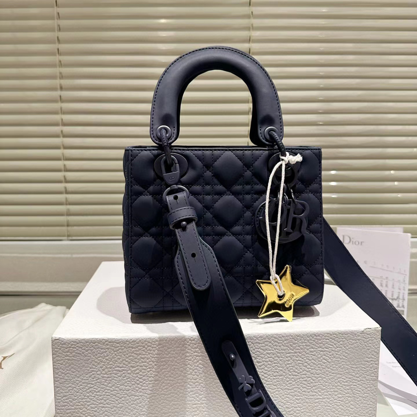 Dior Small Lady Dior Shoulder Bag MY ABCDIOR BAG (Replica)