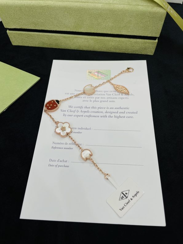 Van Cleef Bracelet Dupe, Lucky Spring Bracelet, 5 Motifs