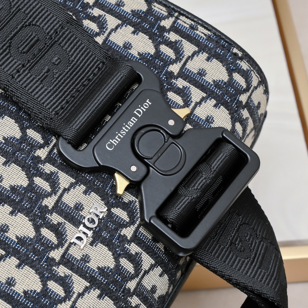 Dior Lingot Messenger Bag CD Diamond Shoulder Bag Handbag