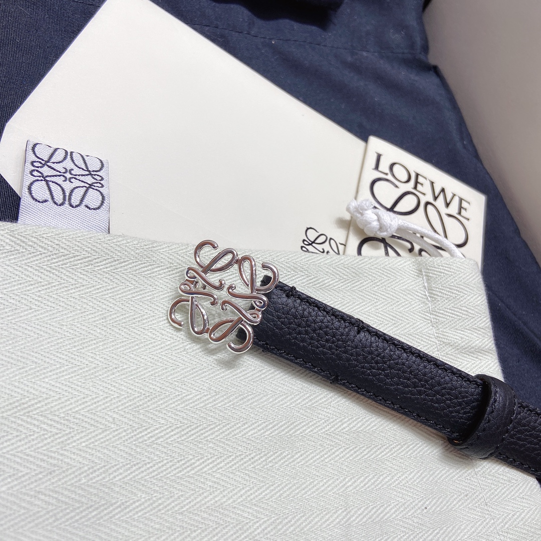 Loewe Leather Belts 1:1 Mirror Version