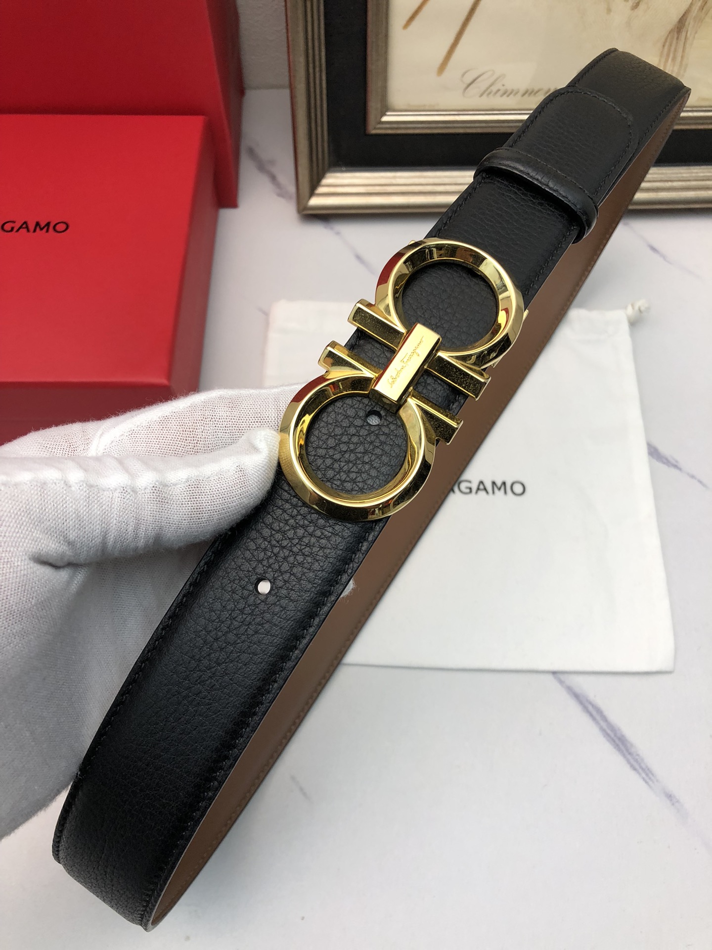 Ferrgamo Leather Belts 1:1 Mirror Version
