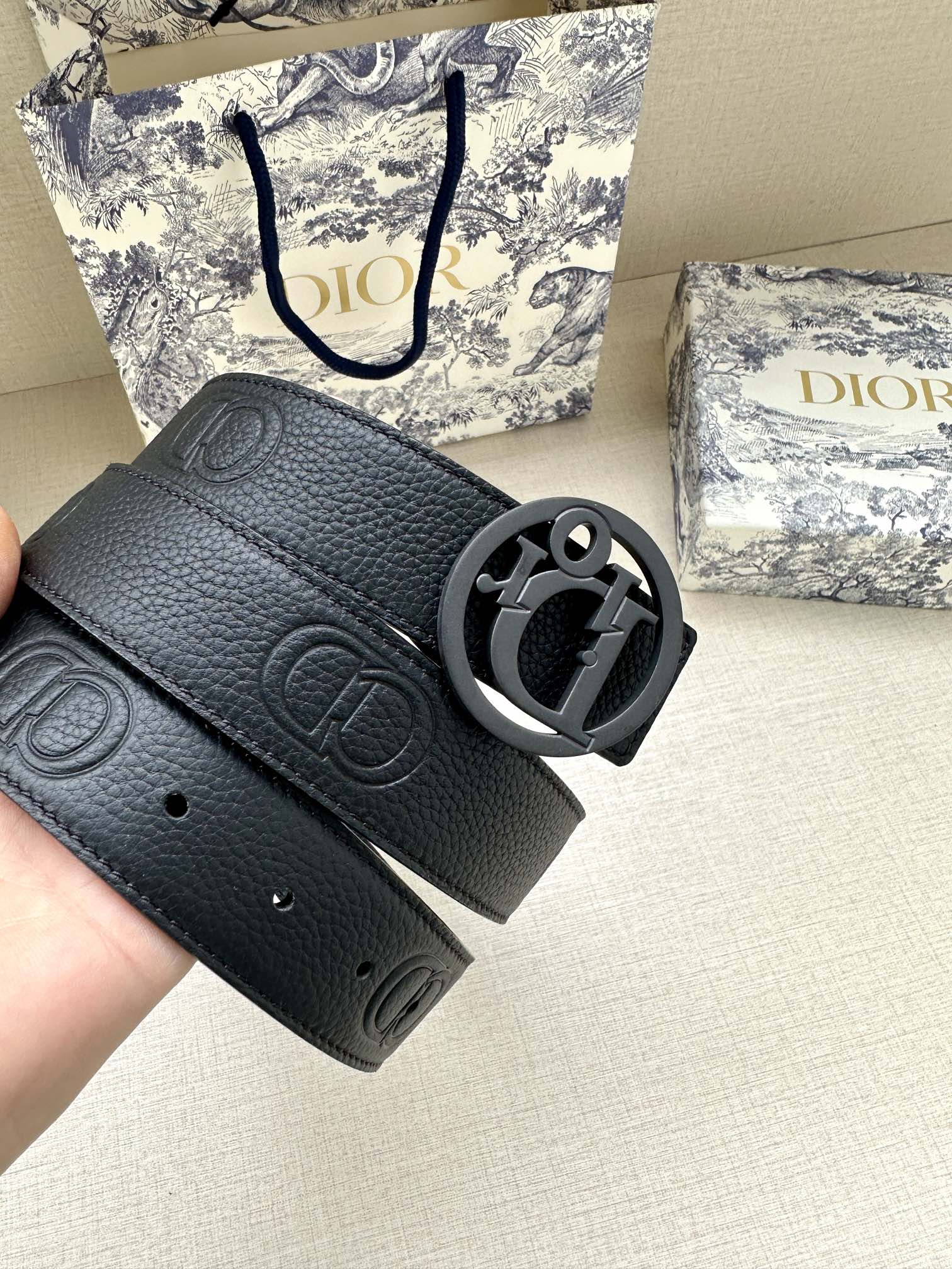 Dior Leather Belts 1:1 Mirror Version