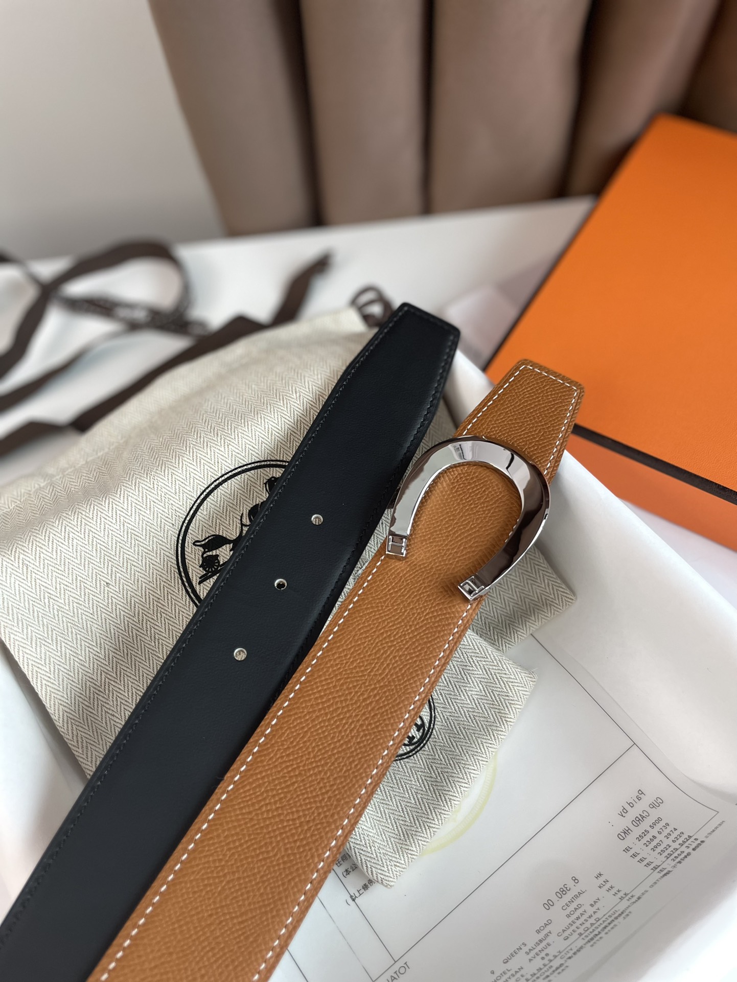 Hermes Leather Belts 1:1 Mirror Version
