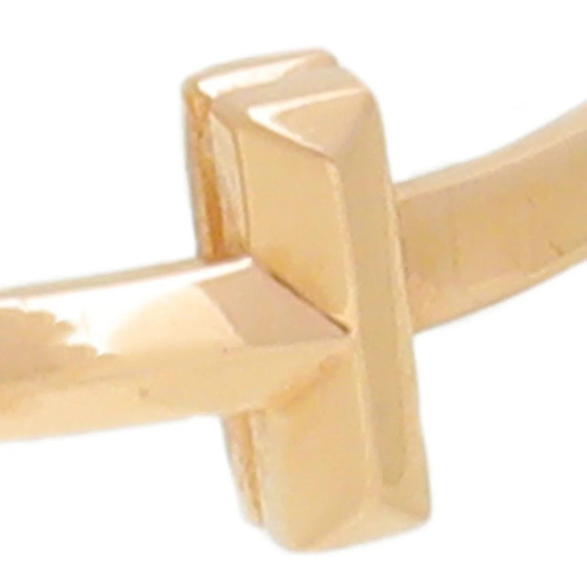 Tiffany & Co 18K Pink Gold T1 2.5mm Ring