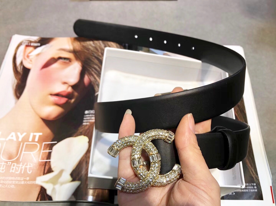 Chanel Leather Belts 1:1 Mirror Version