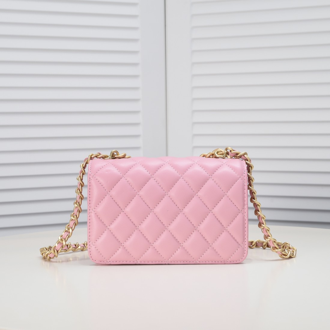 Chanel Soft Sheepskin Chain  Shoulder Bag Handbag