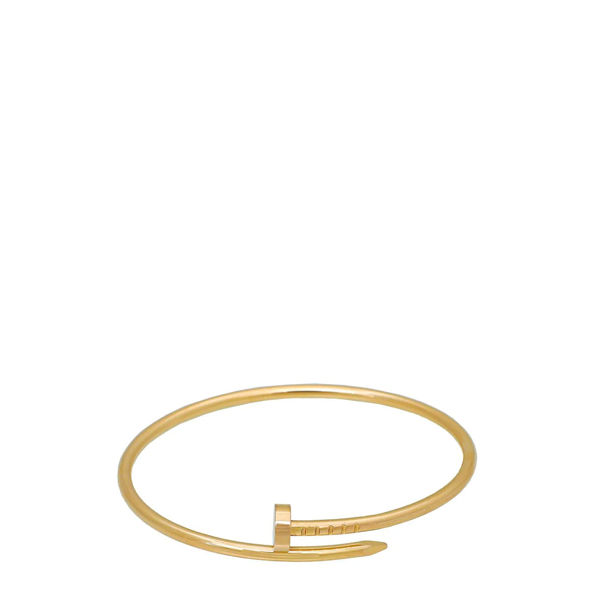 Cartier 18K Pink Gold Small Model Juste Un Clou Bracelet 16