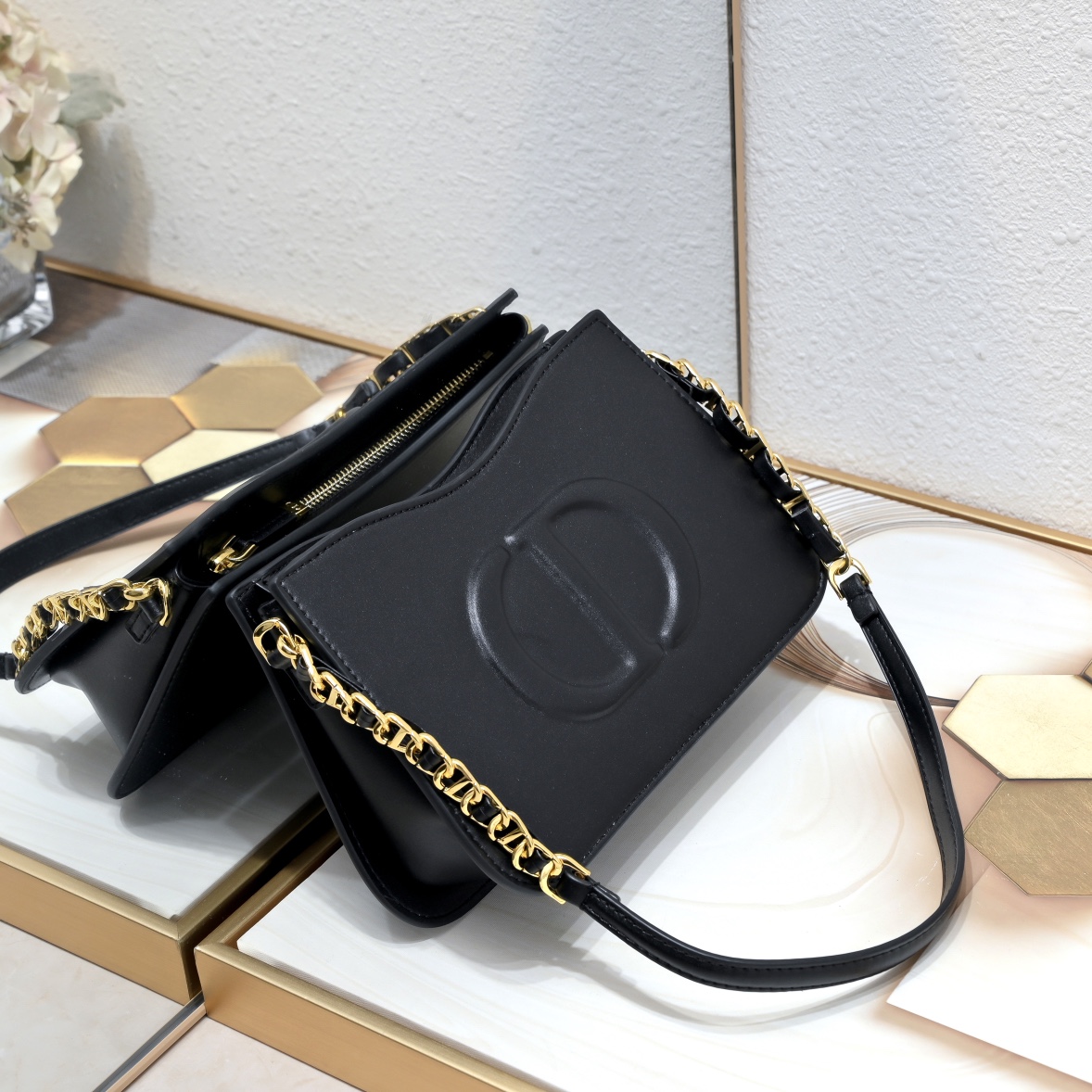 Dior Signature Hobo Shoulder Bag Handbag