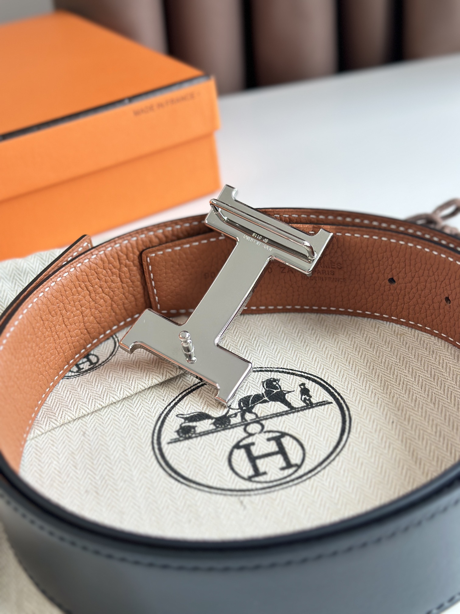 Hermes Leather Belts 1:1 Mirror Version