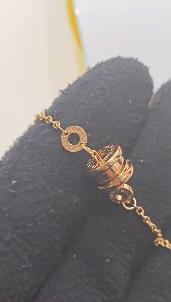 Bvlgari B.ZERO1 BRACELET Replica, Rose Gold