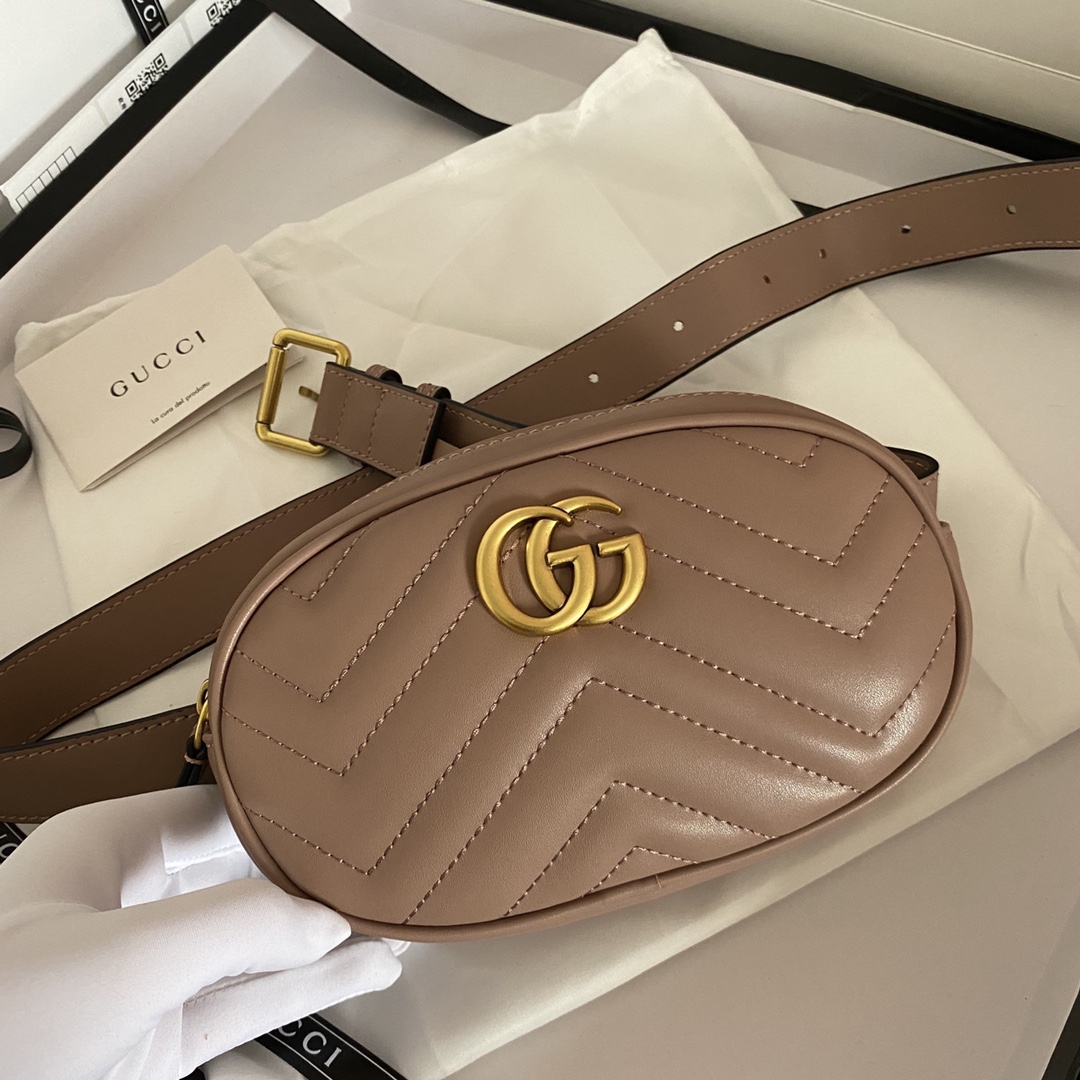 Gucci GG Marmont Waist Bag Belt Bag(Replica)