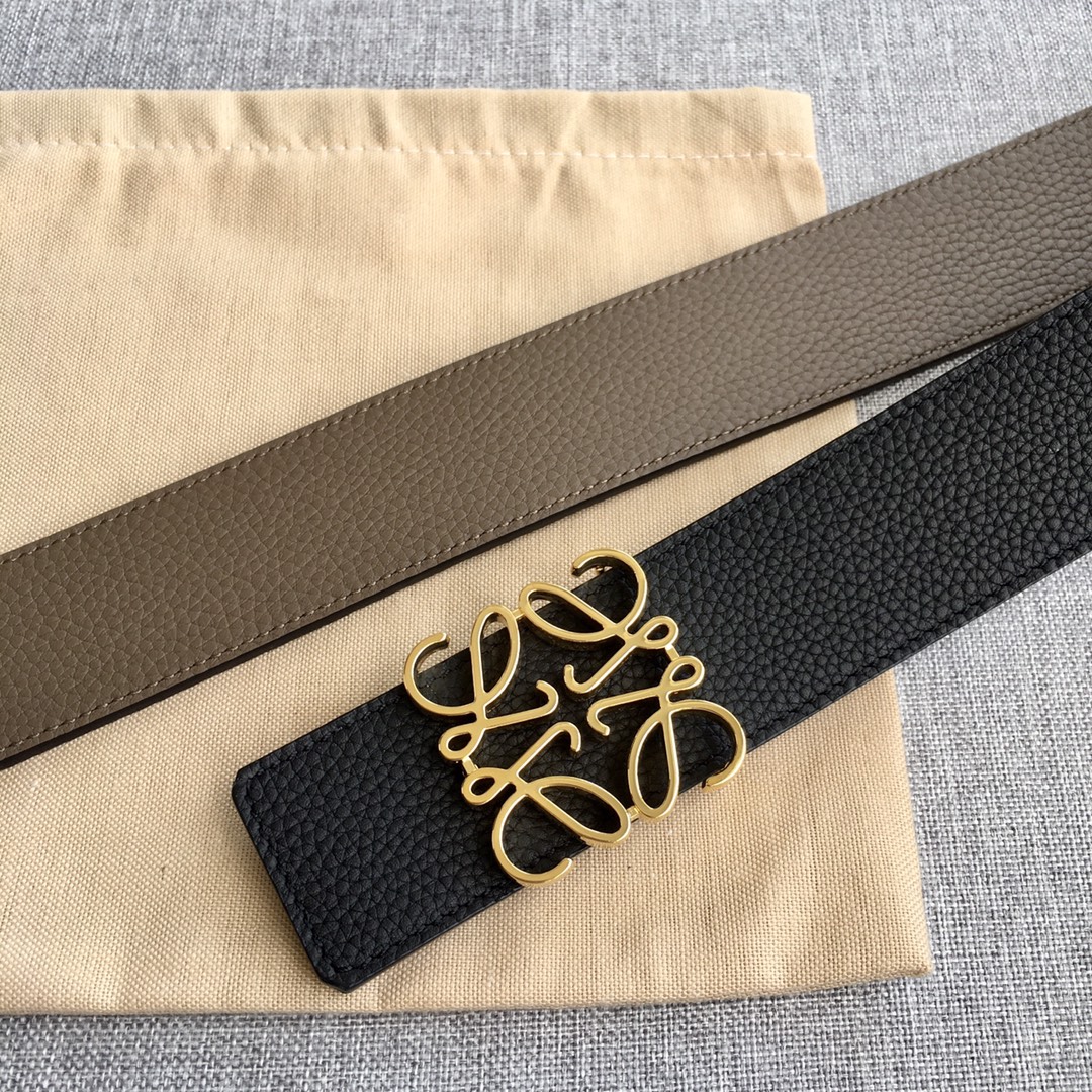 Loewe Leather Belts 1:1 Mirror Version