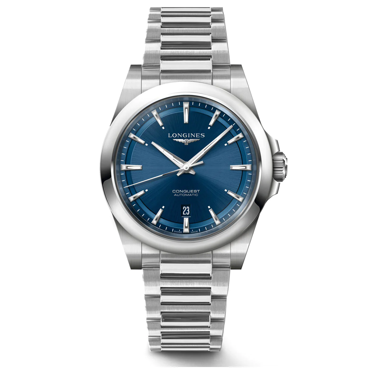 Conquest 41MM Automatic Blue Dial Stainless Steel Case Watch L38304926