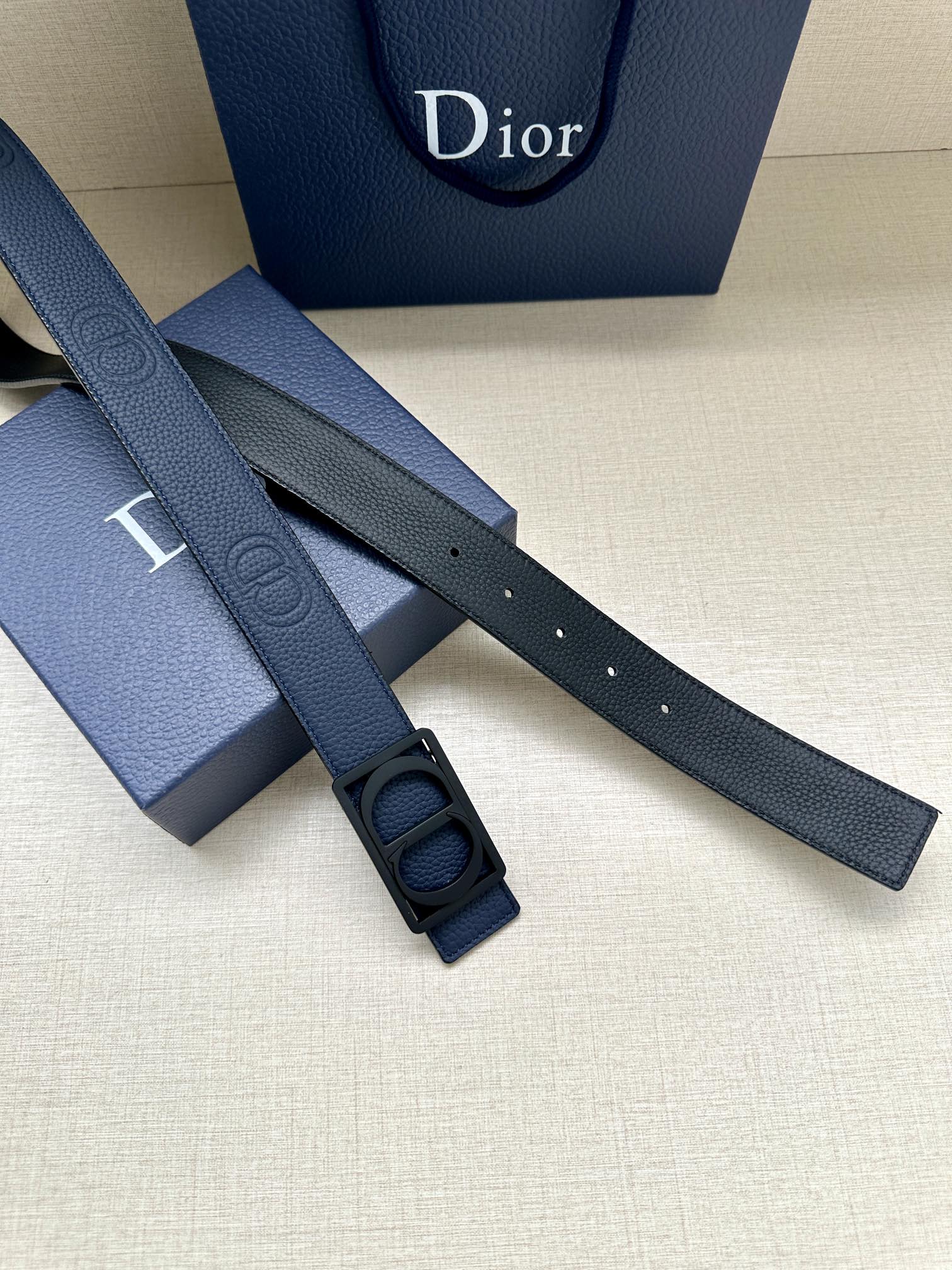 Dior Leather Belts 1:1 Mirror Version