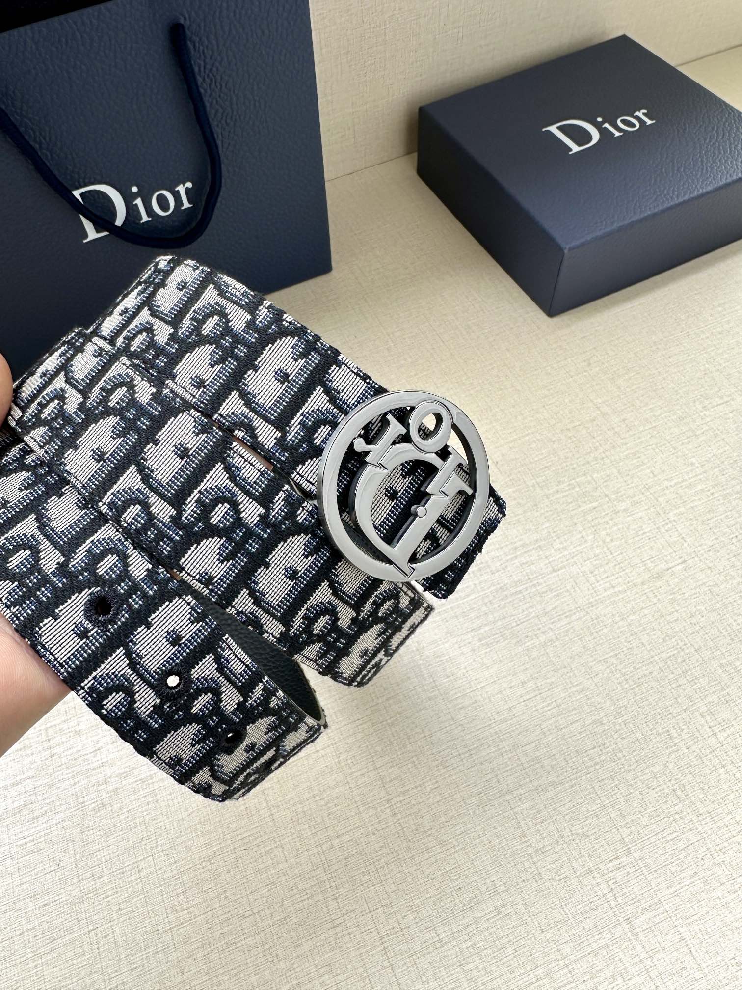 Dior Leather Belts 1:1 Mirror Version