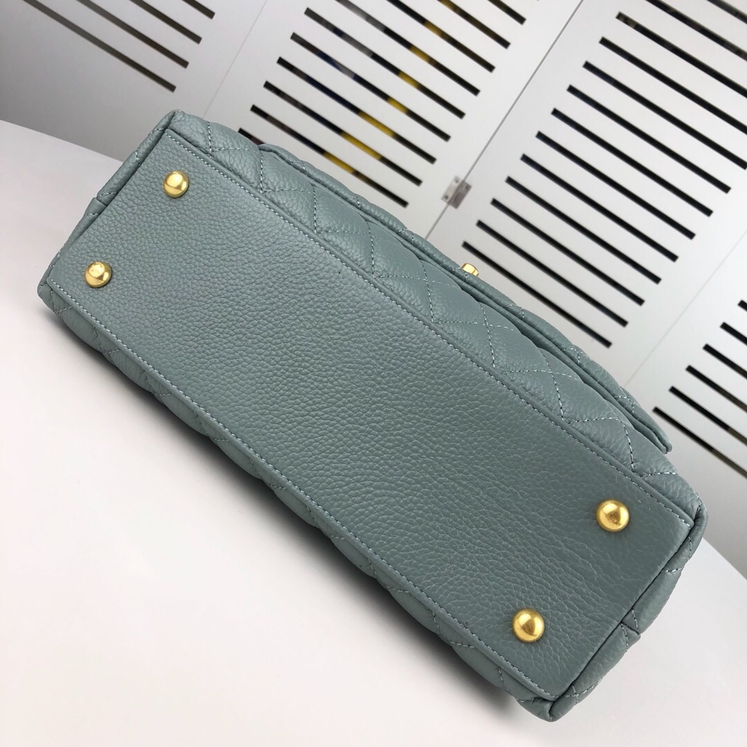 Chanel Haze Blue Large  Shoulder Bag Handbag