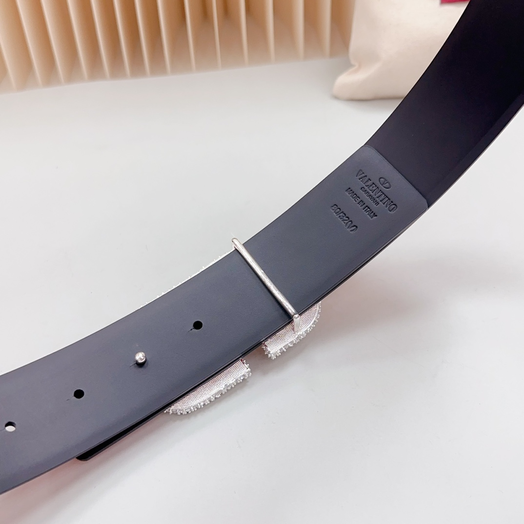 Valentino Leather Belts 1:1 Mirror Version