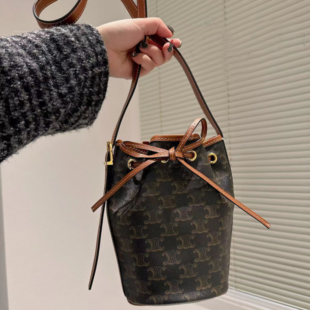 Celine Triomphe Drawstring Bag(Replica)