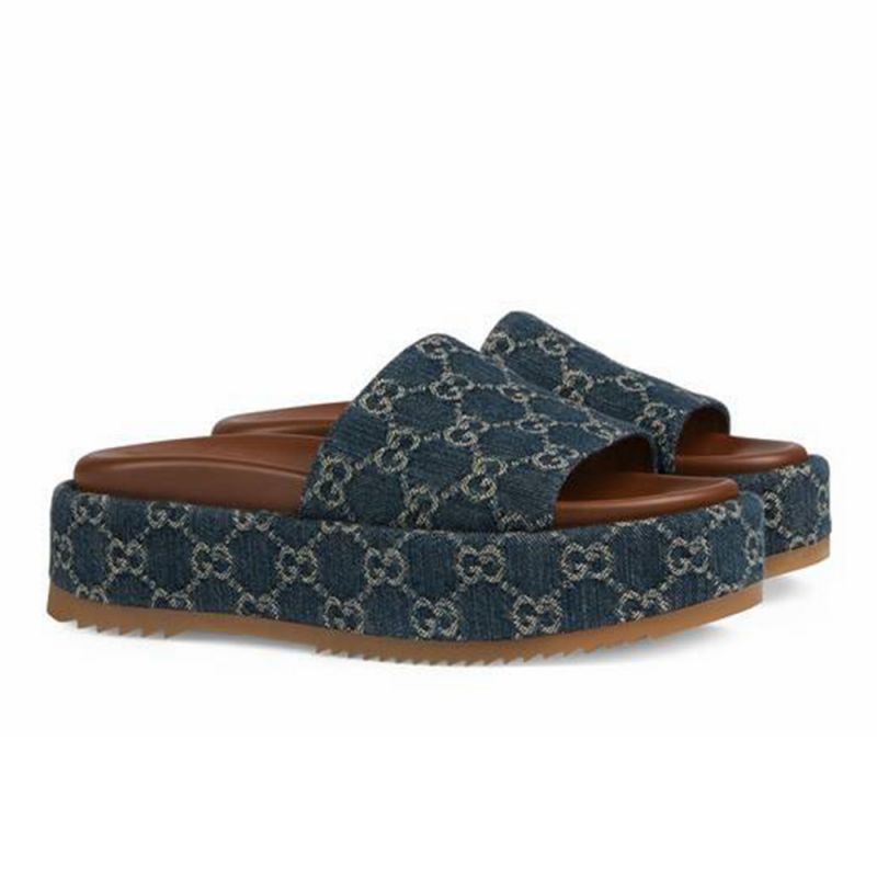 Gucci Platform Slide Sandals 623212 (Replica)
