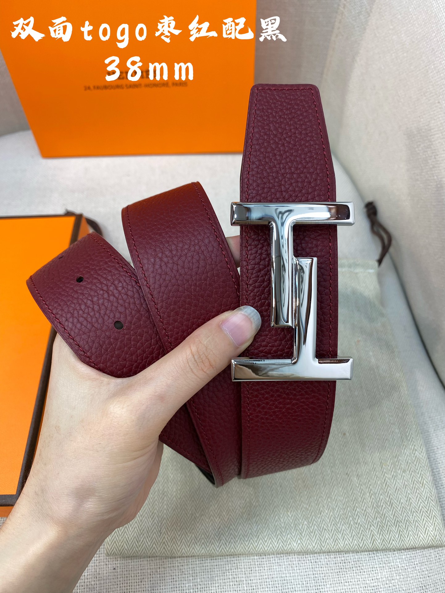 Hermes Leather Belts 1:1 Mirror Version