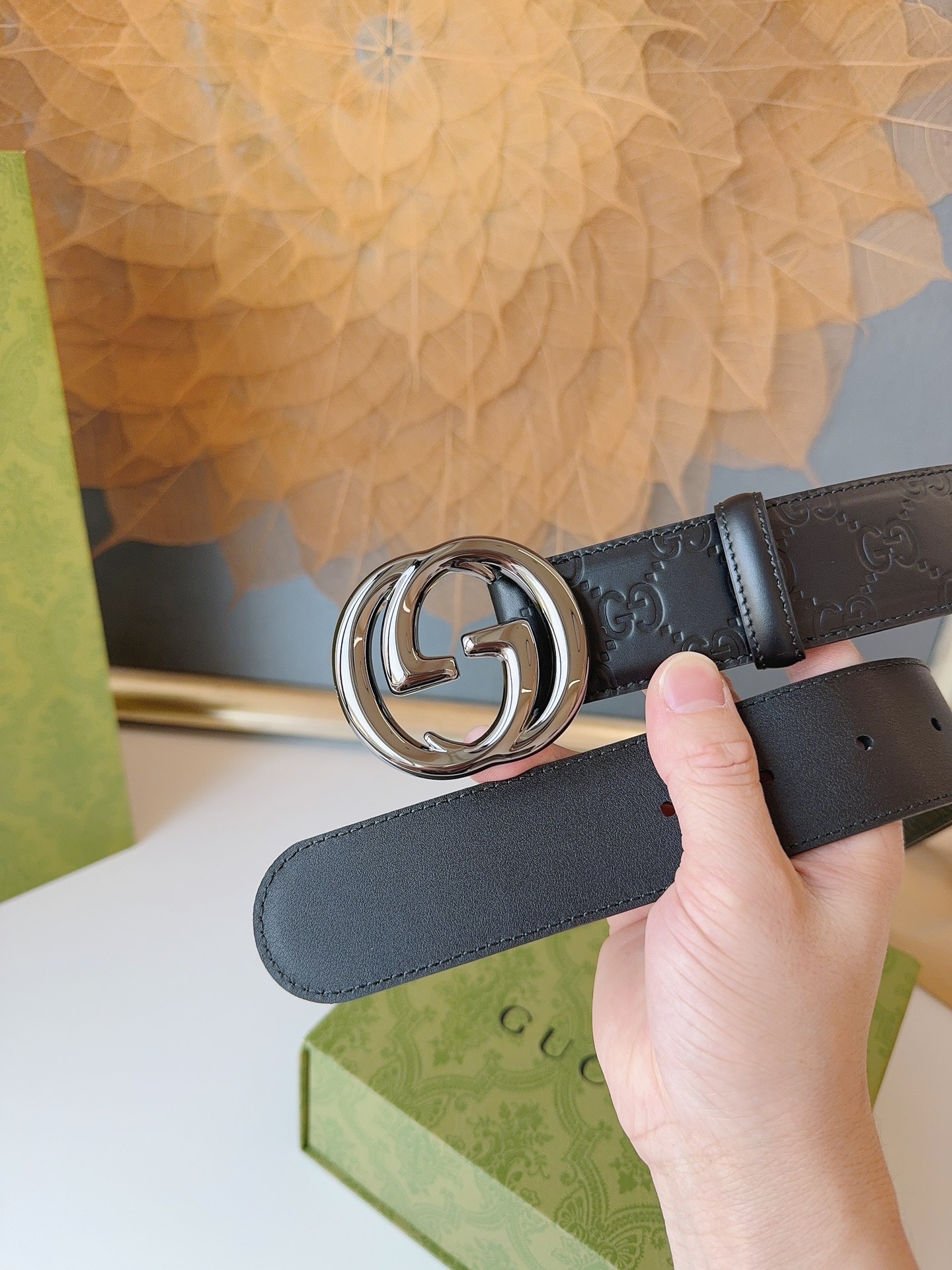 Gucci Leather Belts 1:1 Mirror Version