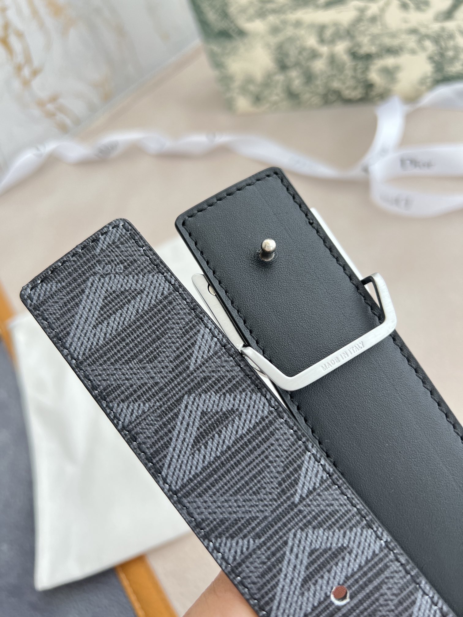 Dior Leather Belts 1:1 Mirror Version