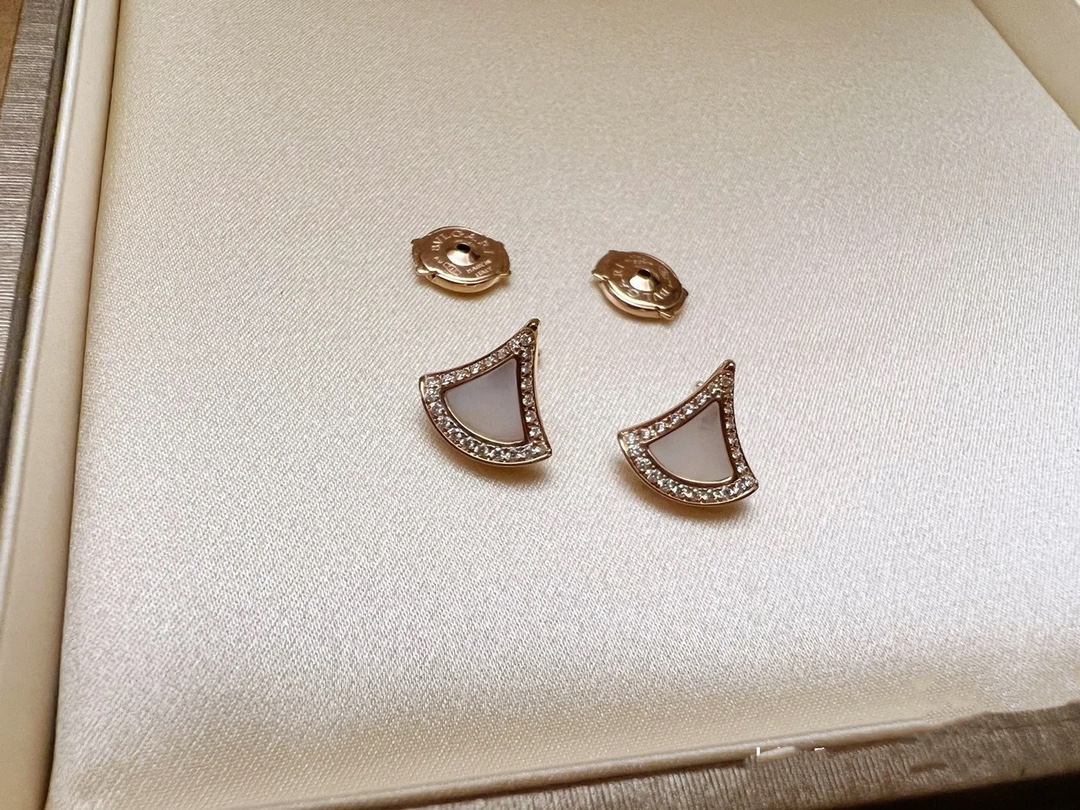 Bvlgari Dress Earrings with Diamonds & Onyx