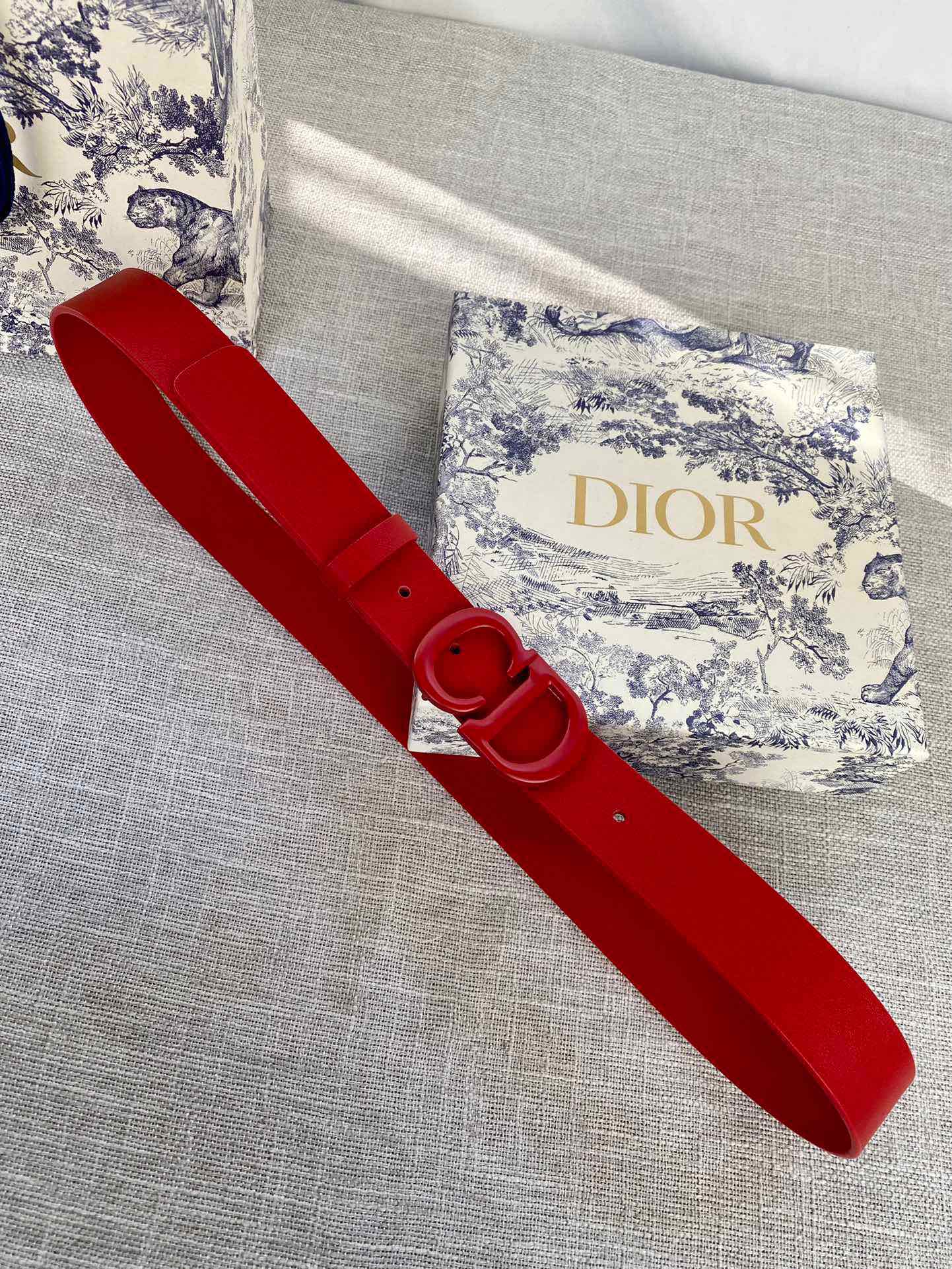 Dior Leather Belts 1:1 Mirror Version