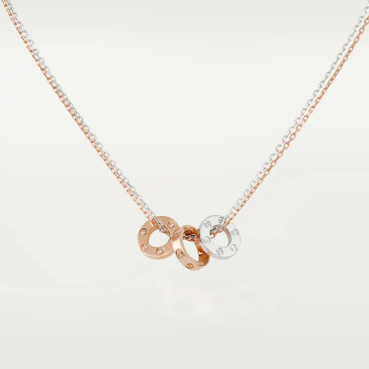 CARTIER LOVE NECKLACE, 6 DIAMONDS