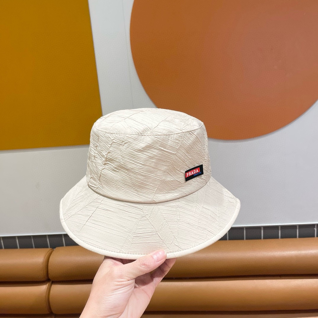 Prada Little Fisherman's Hat With a Face Sunhat （Replica）