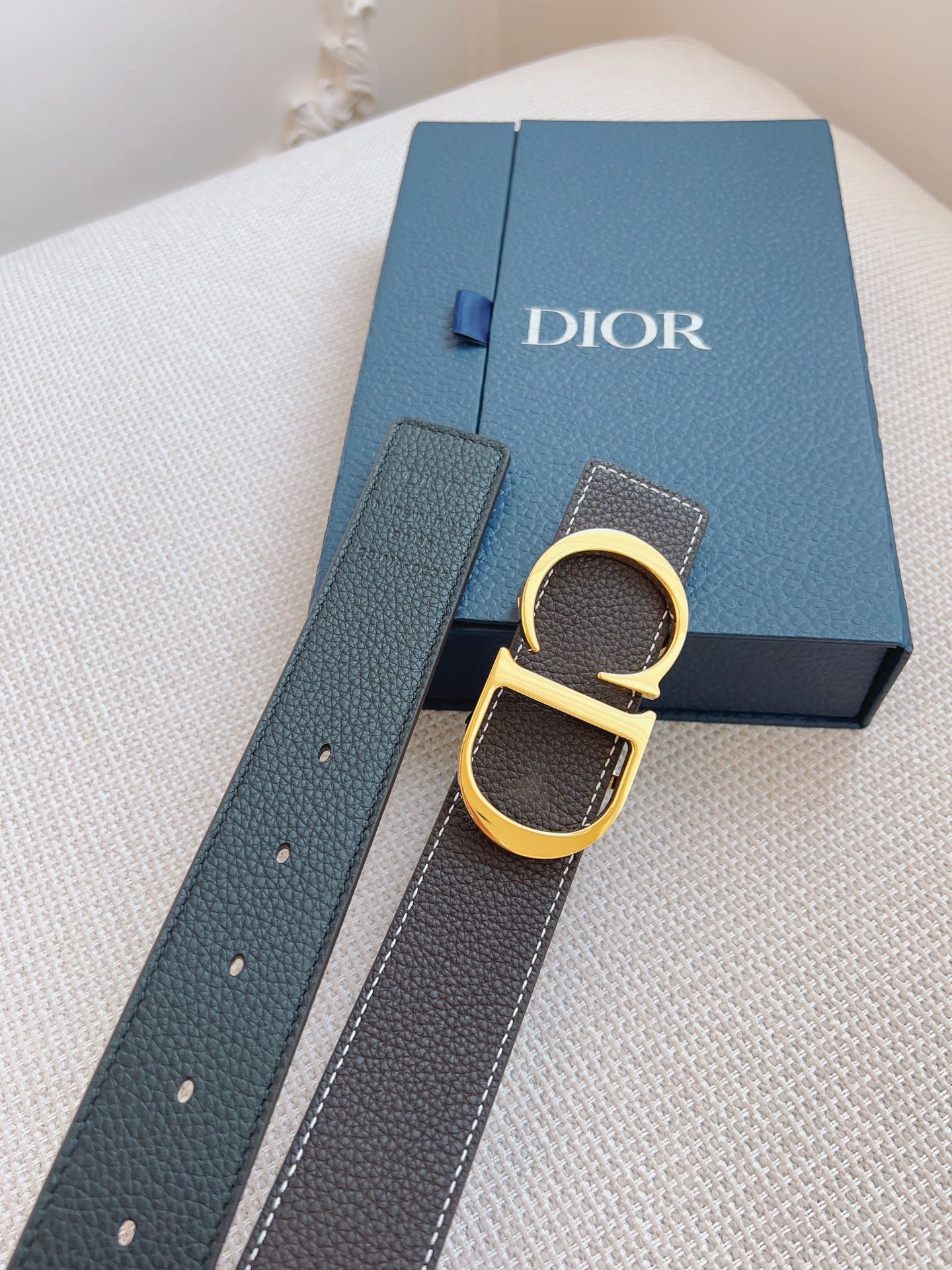 Dior Leather Belts 1:1 Mirror Version
