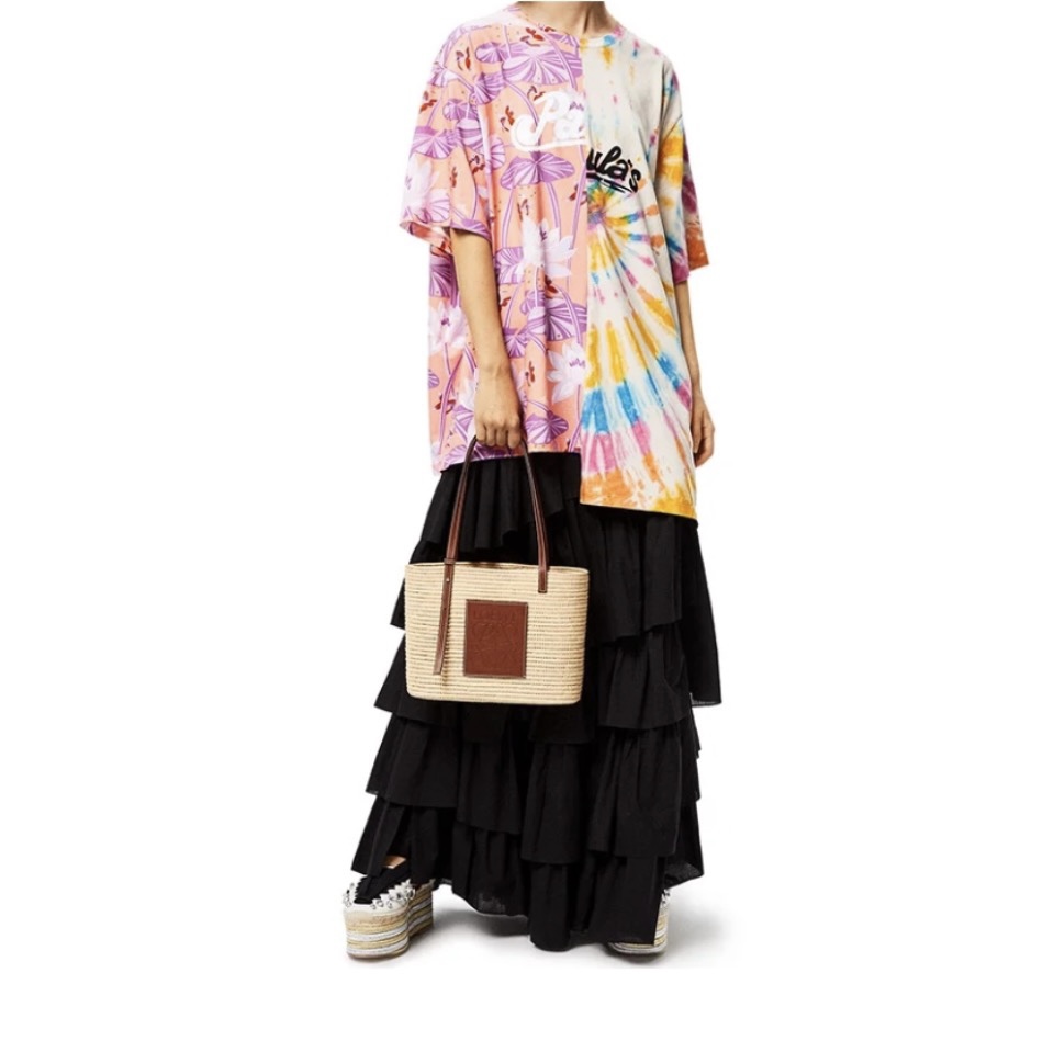 Loewe Basket Woven Square Tote Bag Handbag(Replica)