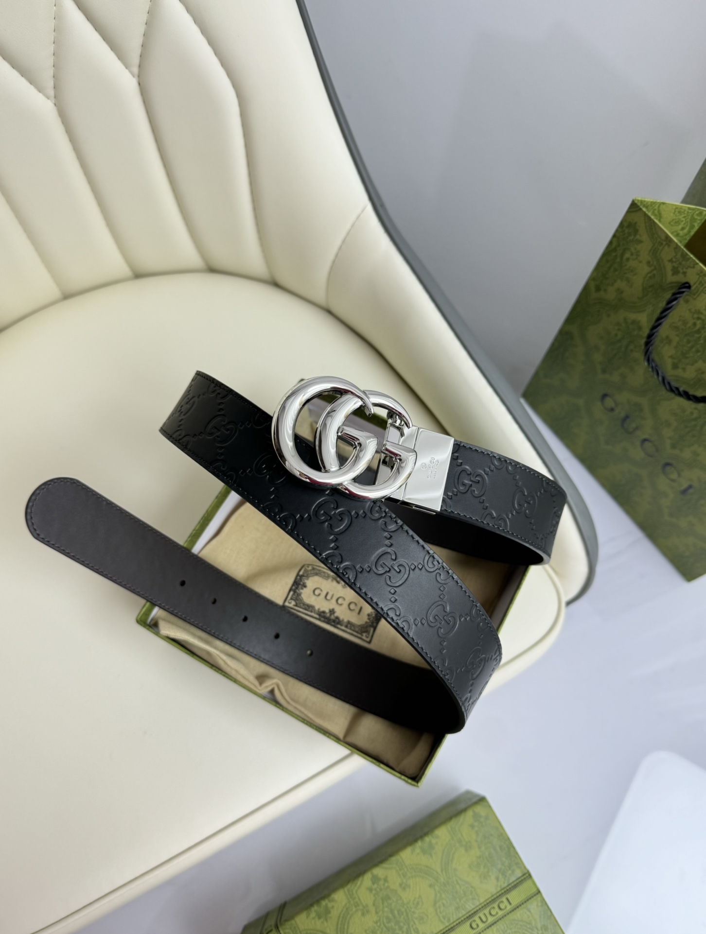 Gucci Leather Belts 1:1 Mirror Version