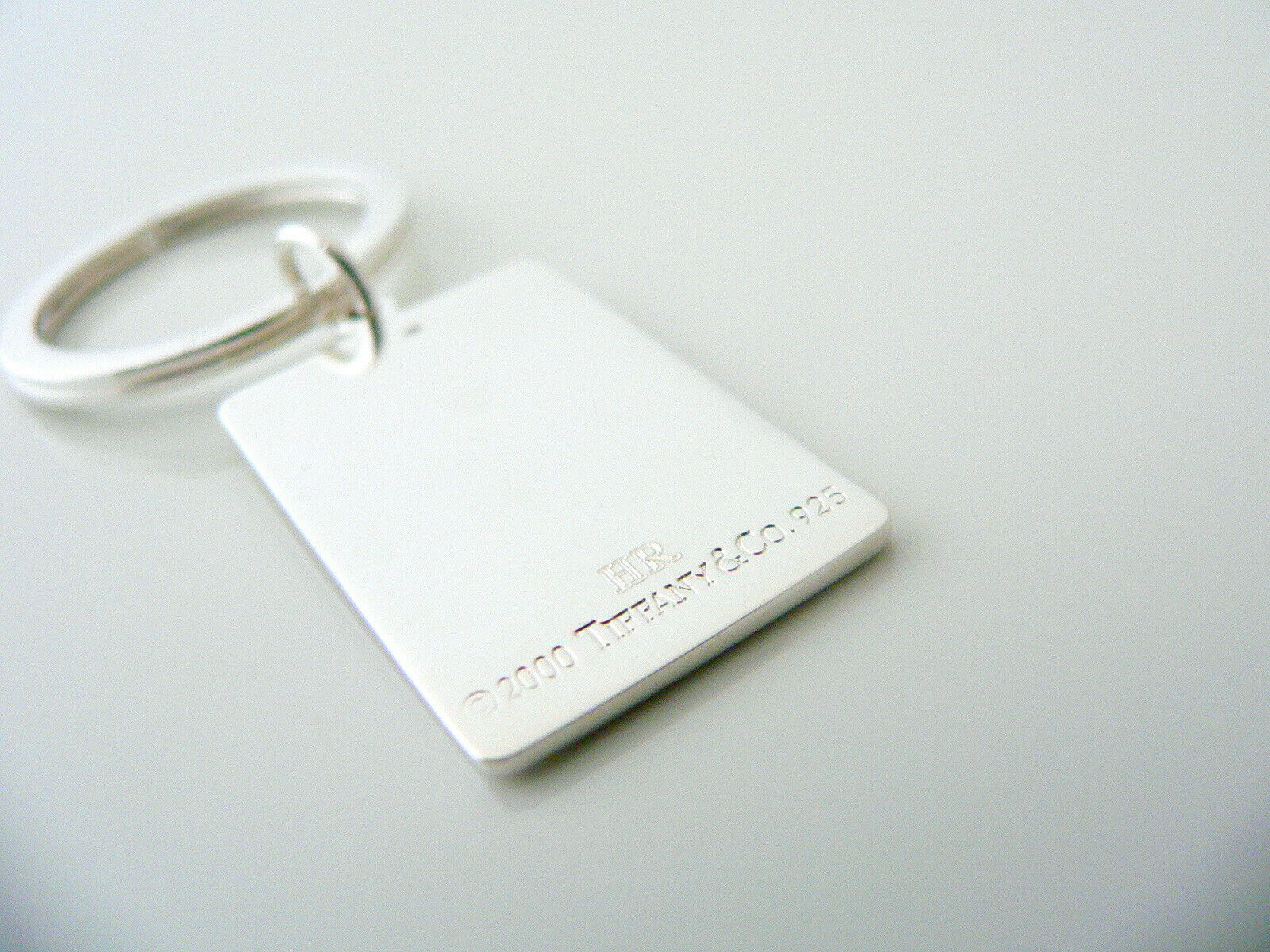 Tiffany & Co Silver Welcome Mat Key Ring Keychain Rare Housewarmng Cool Gift Art