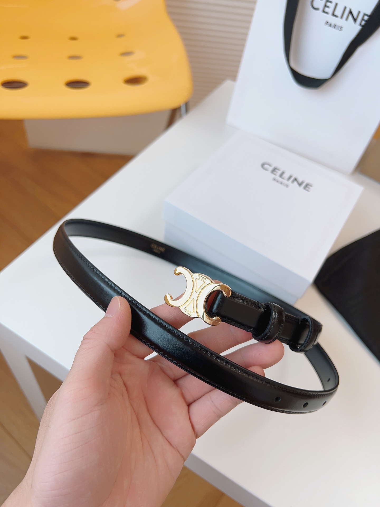 Celine Leather Belts 1:1 Mirror Version